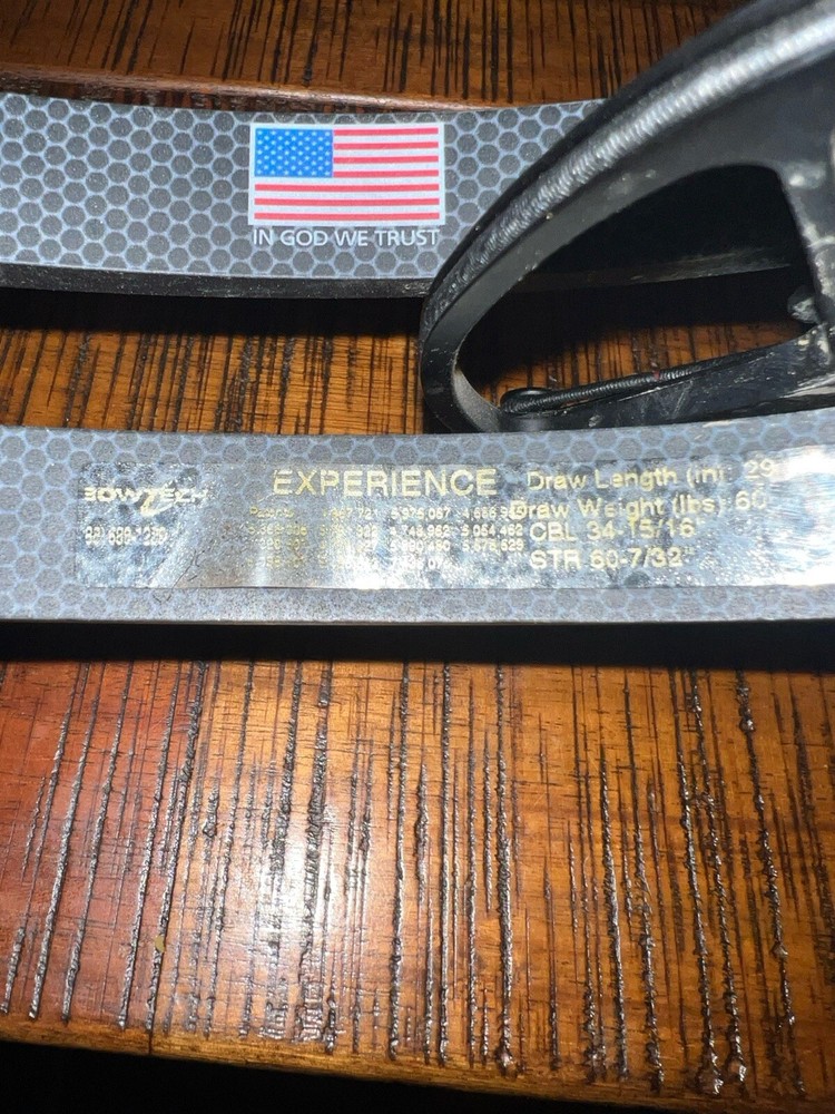 Bowtech Experience RH Compound Bow