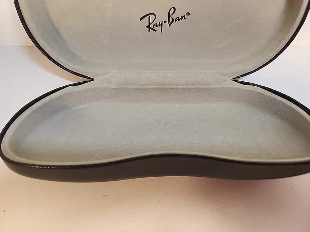 Ray-Ban Authentic Black Hard Clamshell Eyeglasses Case