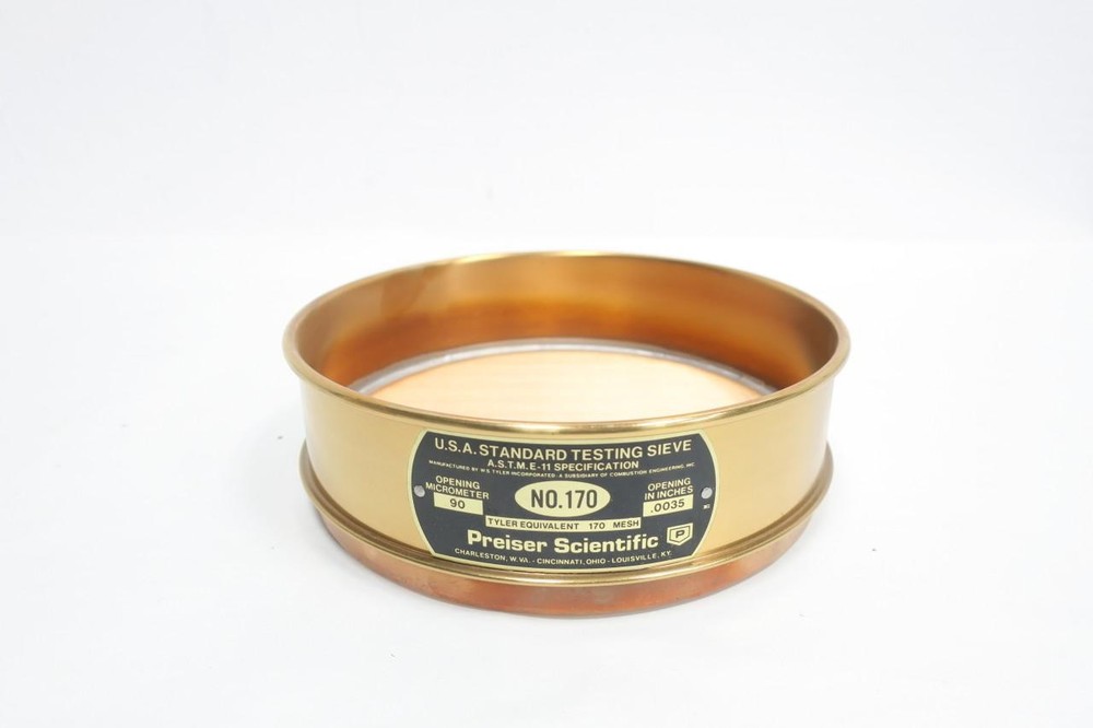 Preiser Scientific 170 Standard Testing Sieve 90micrometer
