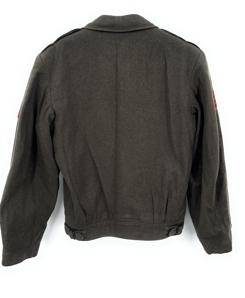 WWII USMC Marine Sergeant Green Coat