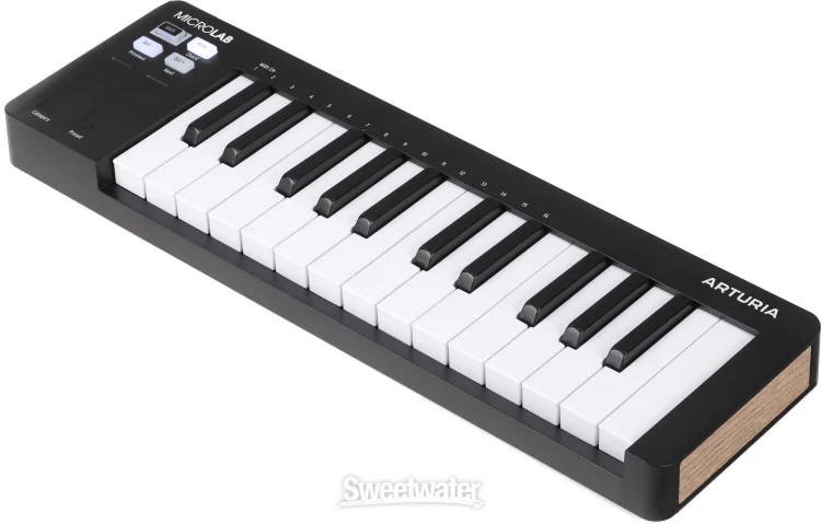 Arturia MicroLab mk3 25-key Keyboard Controller - Black
