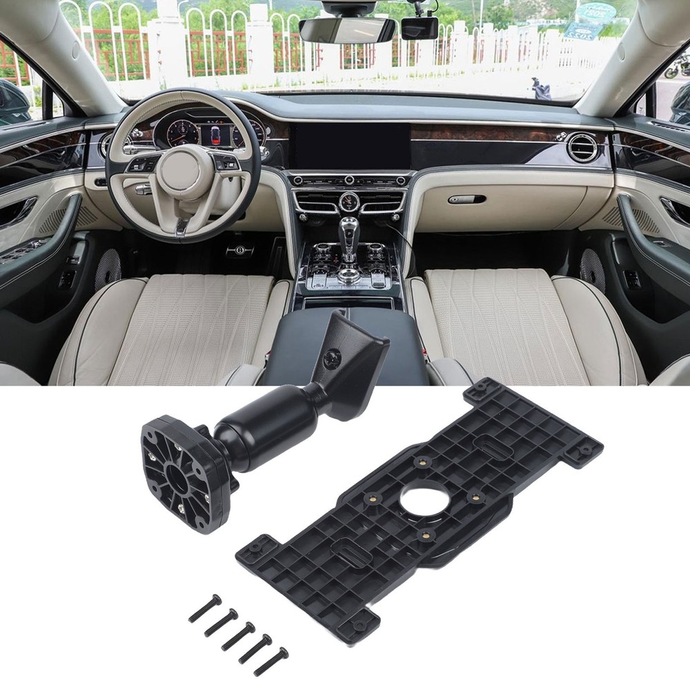 For Car DVR Rear View Mirror Mounting Bracket + Metal Back Panel Strong Support