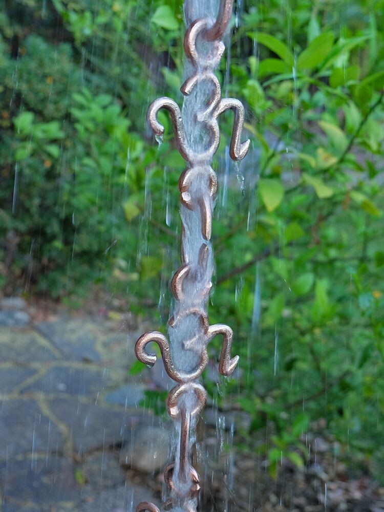 OM Cast Brass Rain Chain