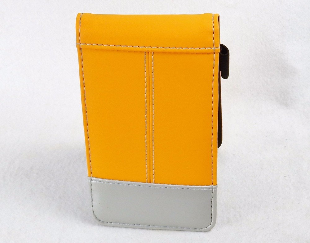 Jotter Note Pad w/Dual-Power Multi-Function Calculator ~ PO538, Orange & Silver