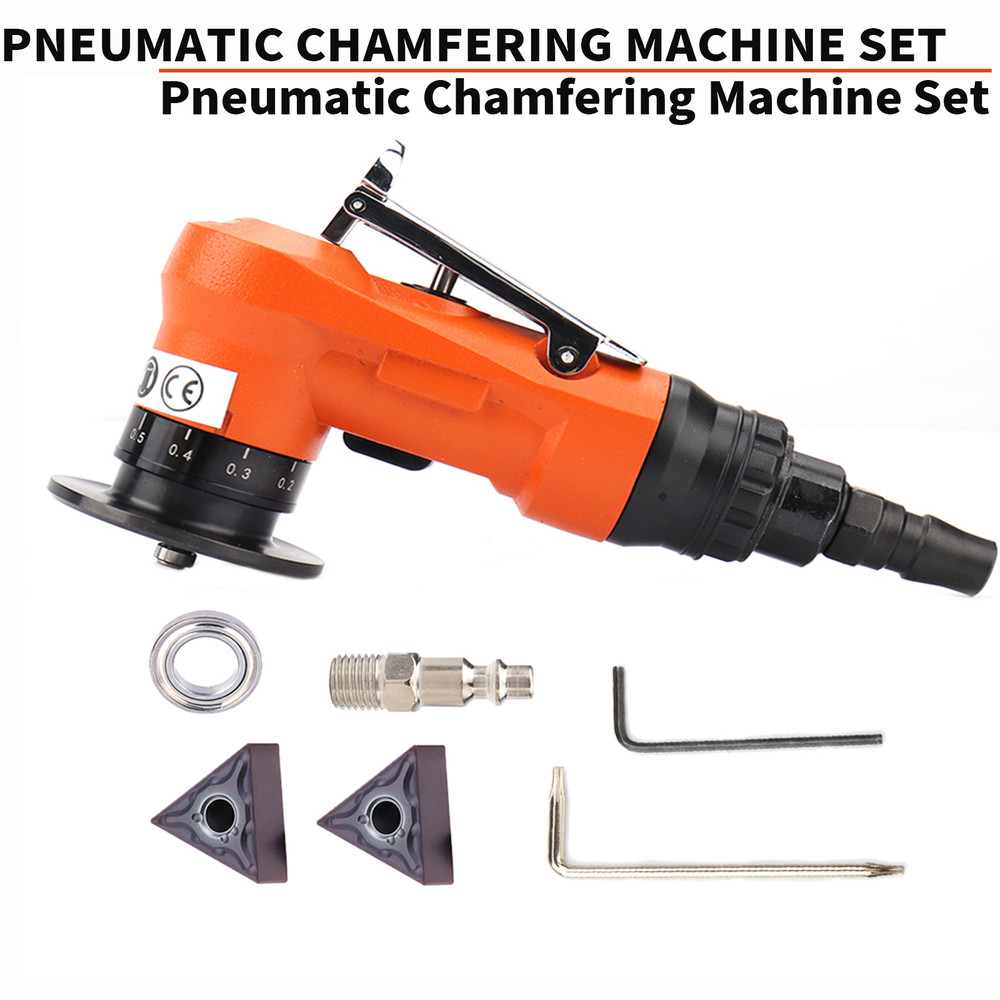 Mini Pneumatic Chamfering Machine Portable Trimmer Straight Deburring Hand Tool