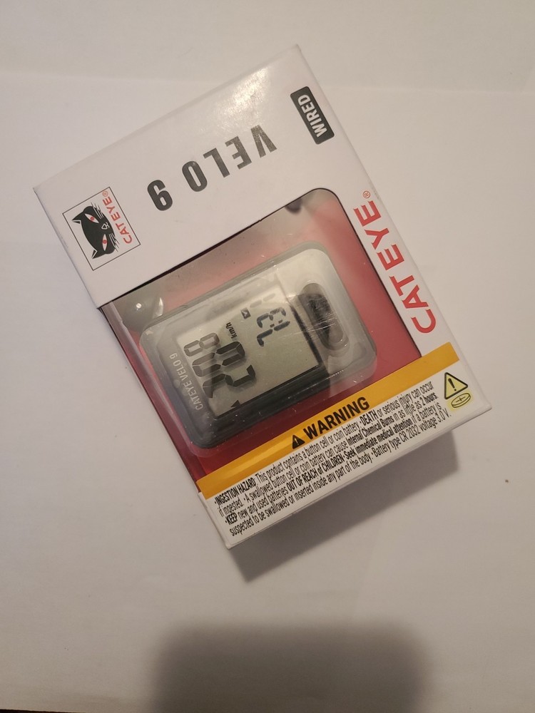 Velo 9 Bike Computer Wired Speedometer for Beginner Cyclists