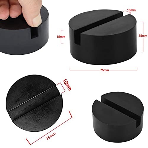 Grade Jack Pad Medium Size Adapter Universal Rubber Protector Slotted Frame 2