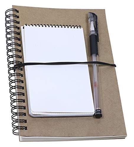 7 Random Color Notebook Elastic Spring Bands Connecting Insert Refill