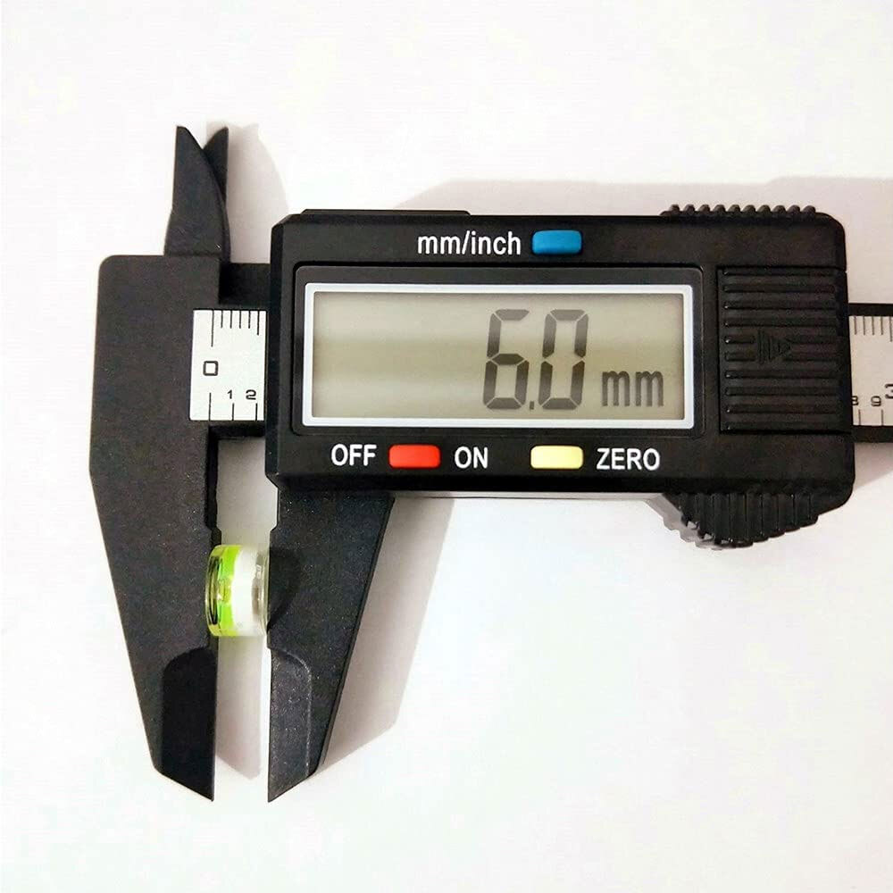 5pcs Mini Precision Circular Spirit Level Set Meter Bubble Horizontal Ruler Tool