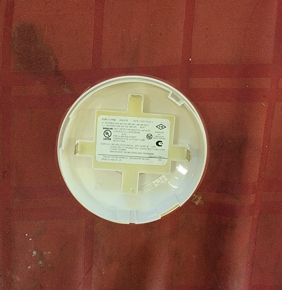 Simplex 4098-9733 Heat Detector Head