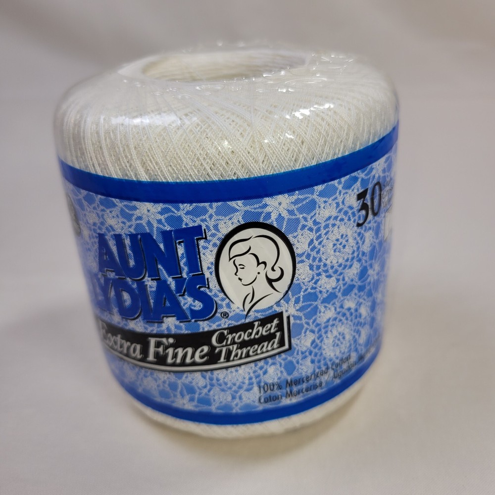 crochet thread lot