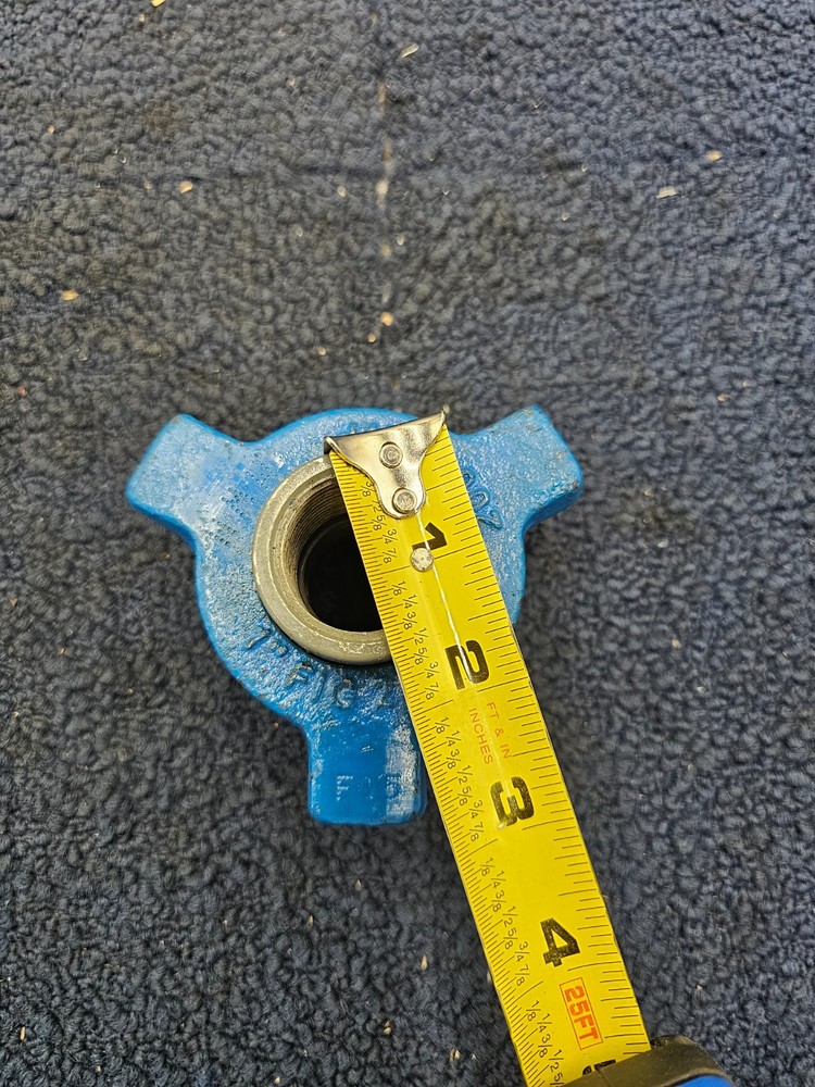 NMH 1" FIG 200 2000 CWP UNION THREADED BLUE A105N