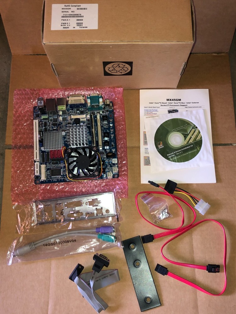 BCM MX45GM Mini ITX Motherboard