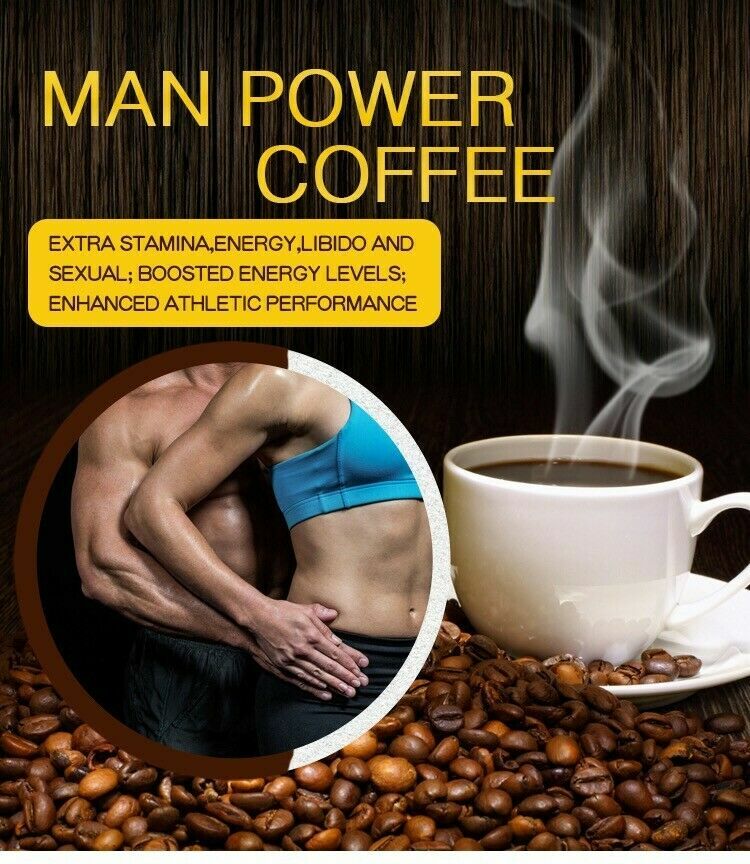 MAN POWER COFFEE Maca extract - FERTILITY TESTOBOOSTER- CAPPUCCINO