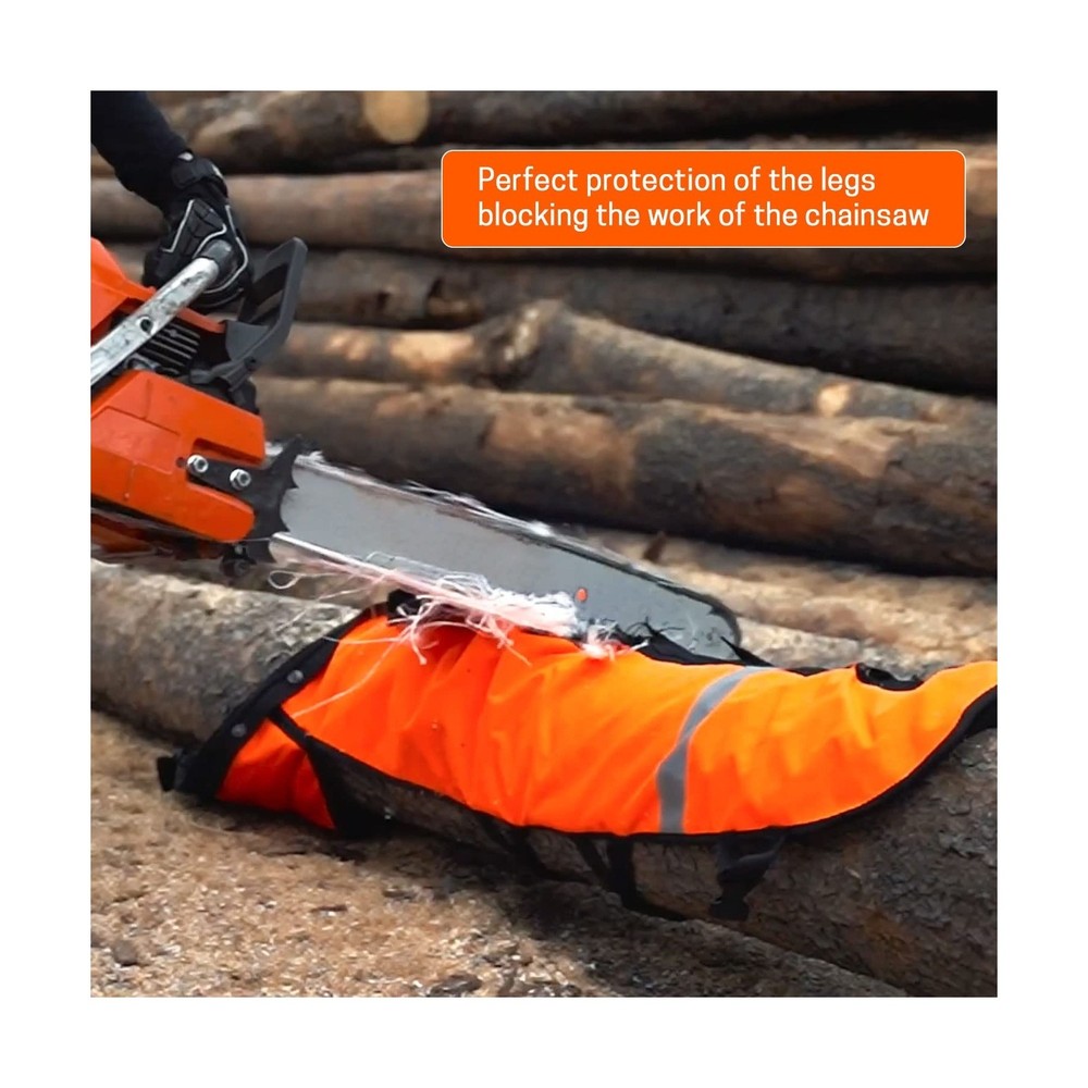 Technical Wrap Chainsaw Chaps by UL Class A 8 Layers Chainsaw Pants Apron Sty...