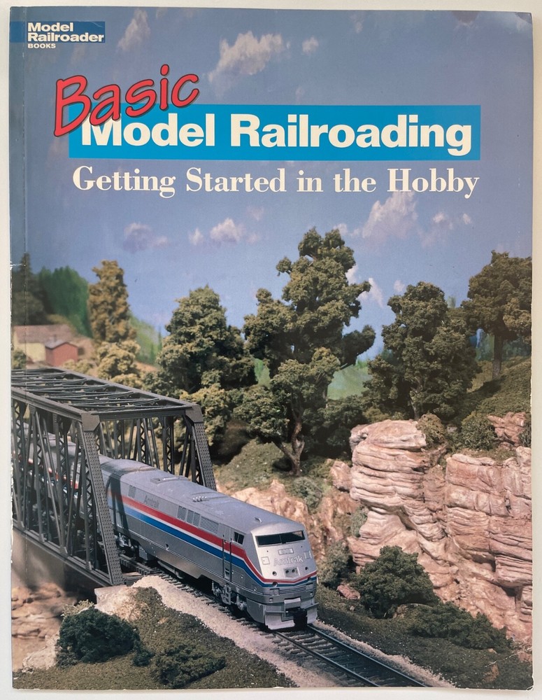 Model Railroader, Basic Model Railroading. FREE SHIPPING! Awesome! 1999
