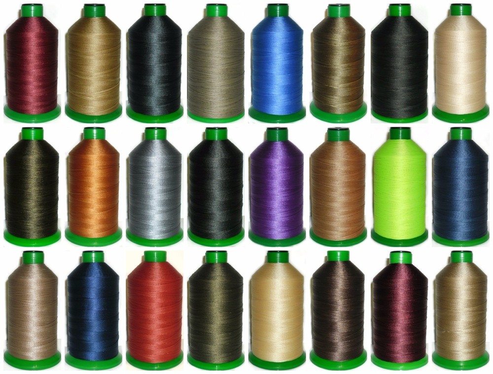 STRONG BONDED NYLON THREAD 20'S, 1600MTRS, SOMABOND THREADS, ASSORTED COLOURS
