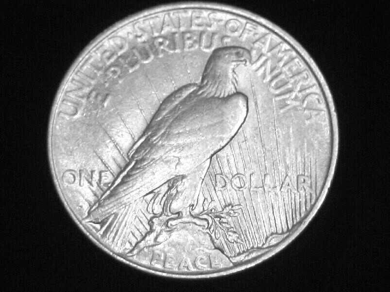 1927-D Peace Dollar --- Almost Uncirculated