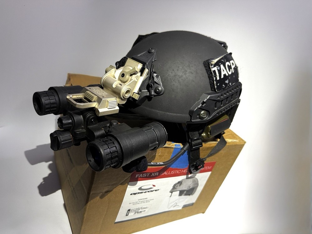 Ops-Core Fast XR High Cut Ballistic Helmet Medium Setup
