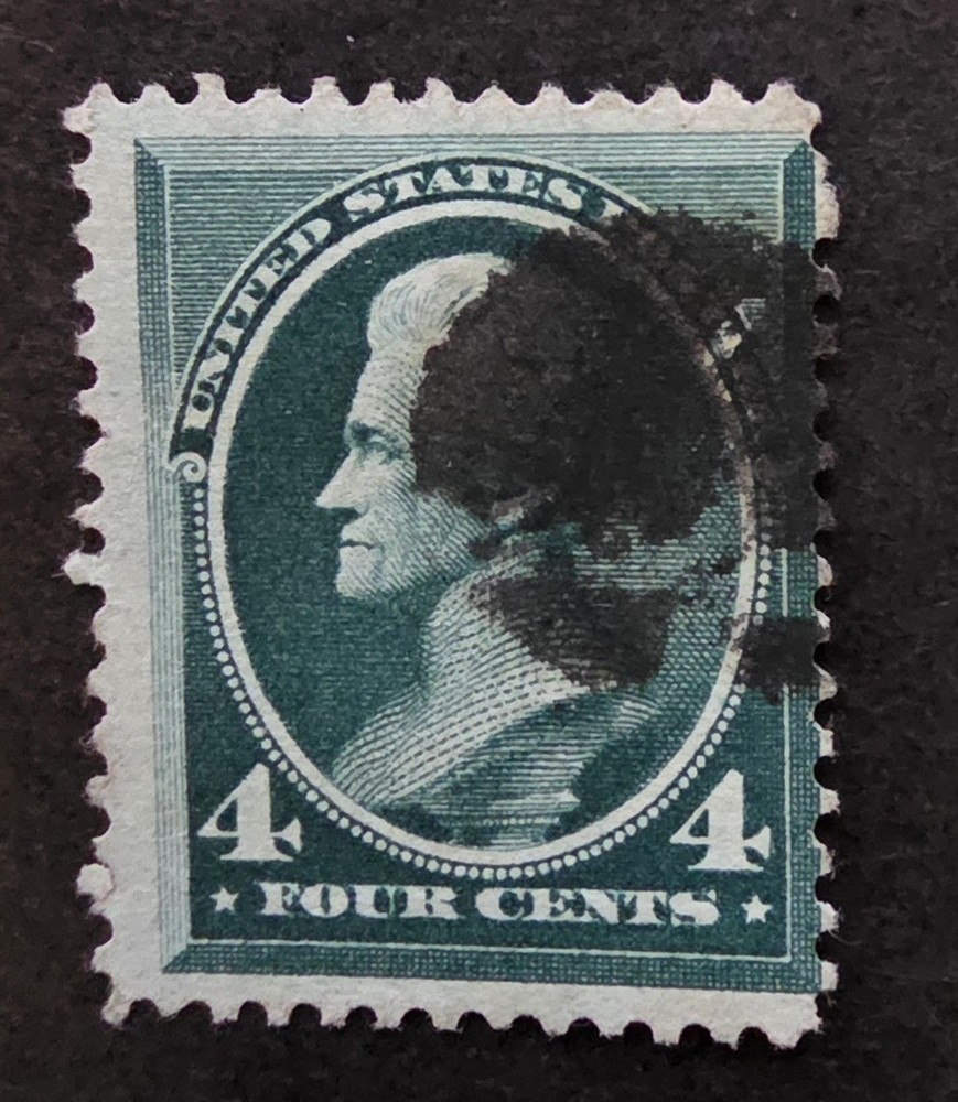 US Scott 211 1883 4 Cent Andrew Jackson Used Stamp T20043