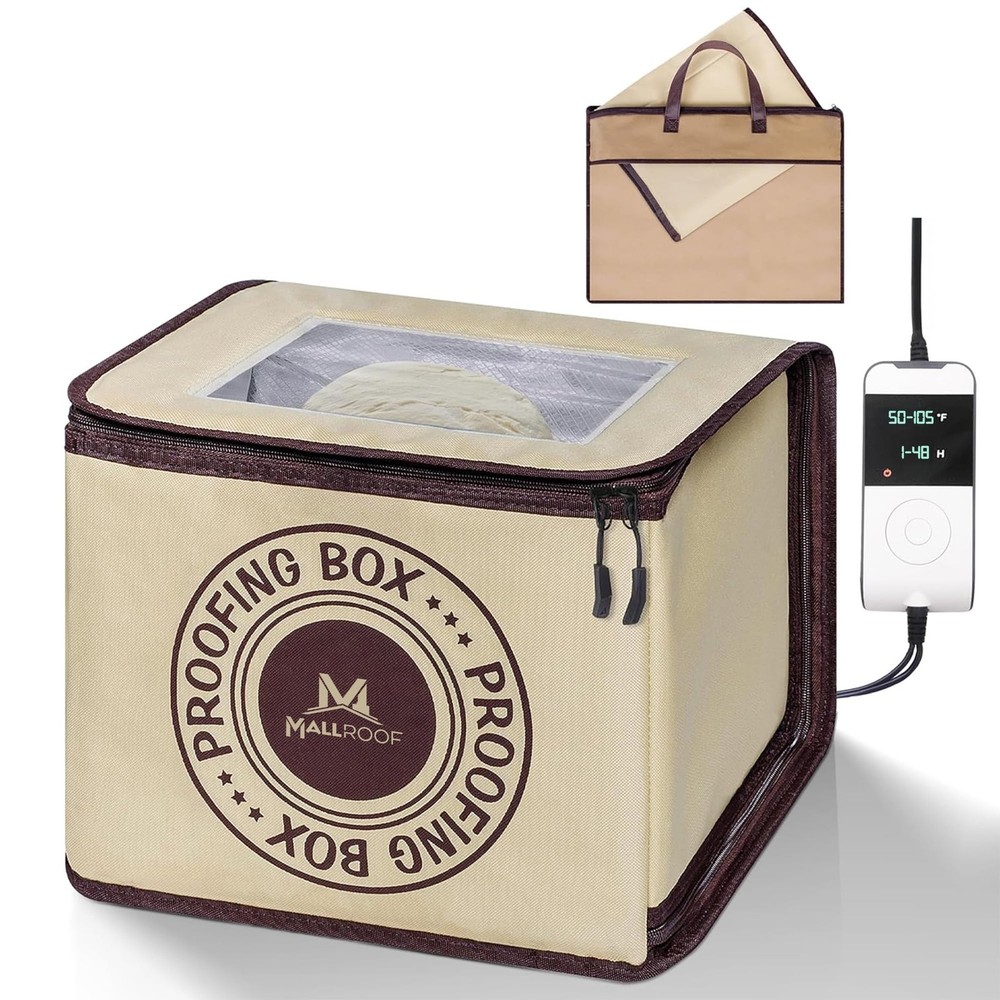 Bread Proofing Box – Bread Proofer, Dough Fermentation Box with Carry Bag, Sourd