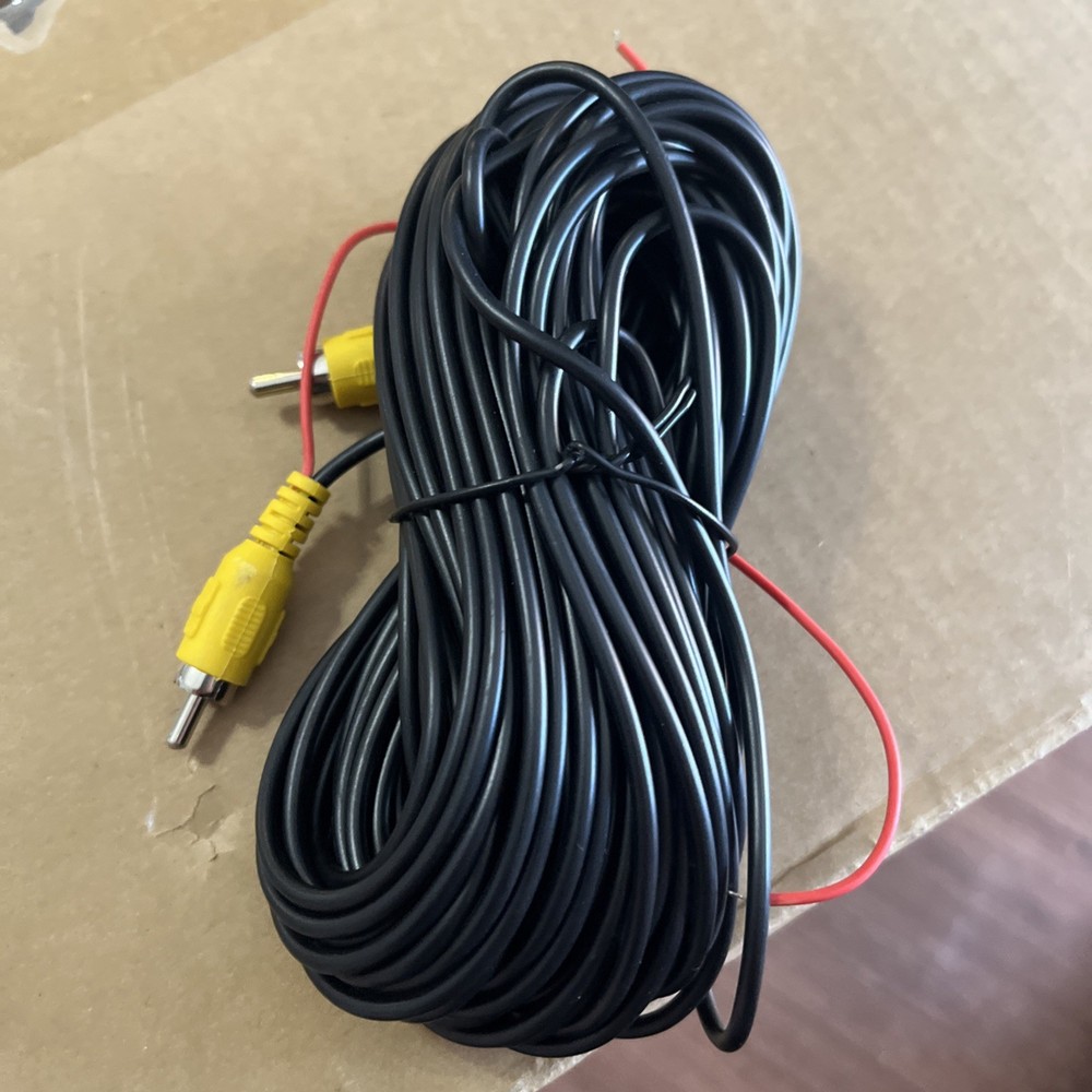 COMBO CAMERA PURCHASE UPGRADE ONLY **SINGLE 25' VIDEO CABLE**