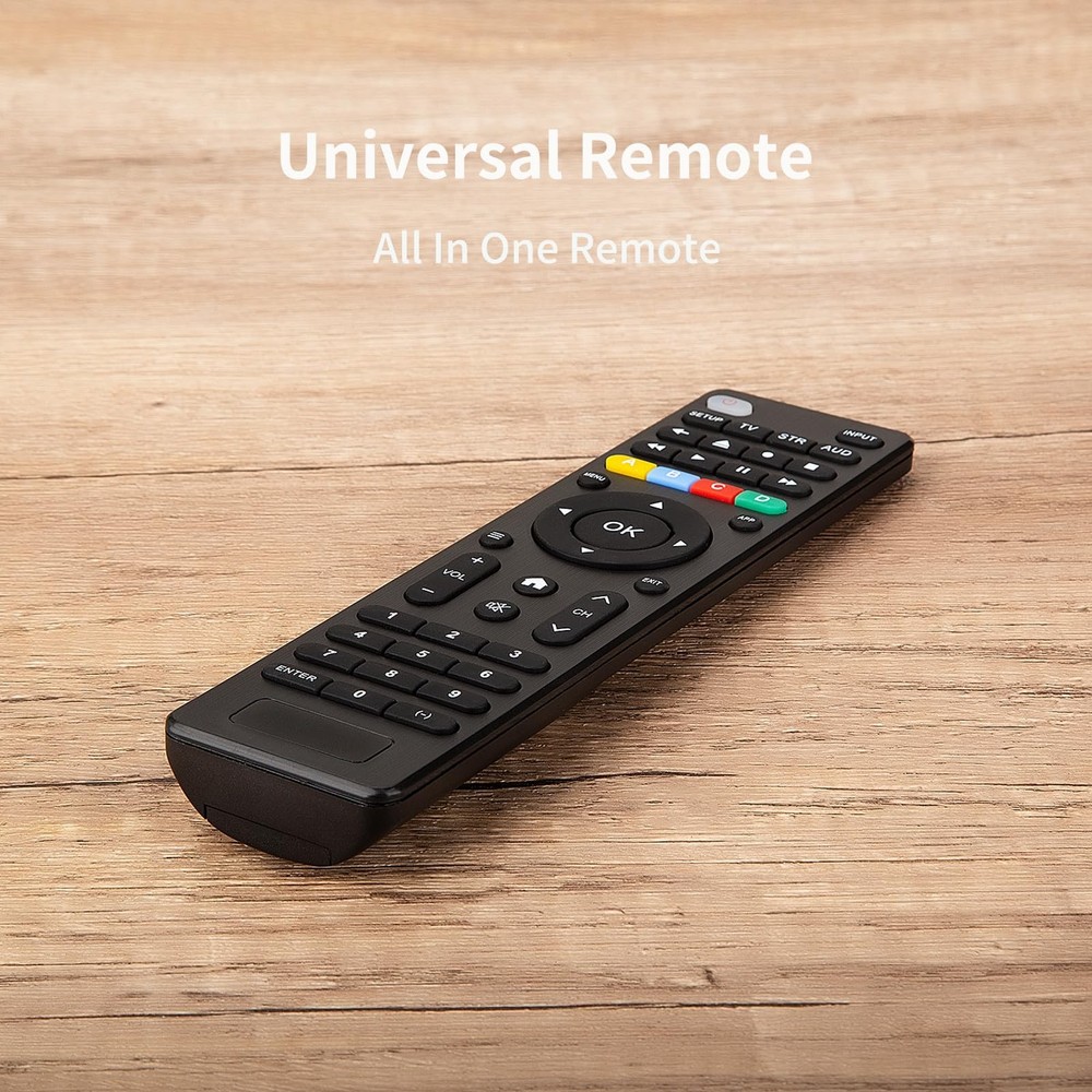 Universal TV Remote Control for Remote, black