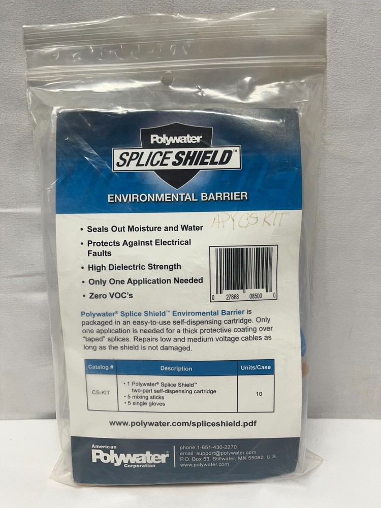 American Polywater CS-KIT, Splice Shield Kit - New
