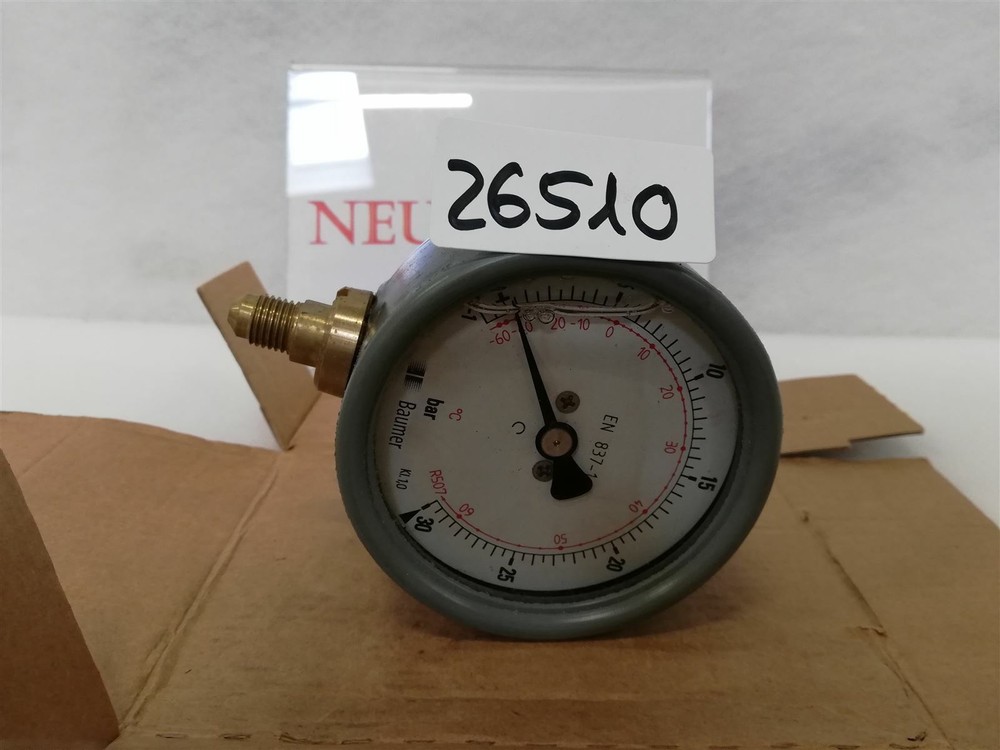 Baumer DRQ 80/331.111 Pressure Gauge Manometer