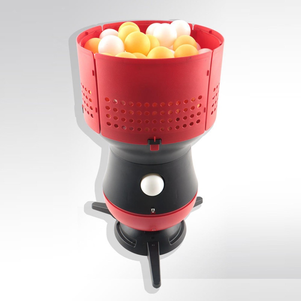 Automatic Pong Balls Launcher Portable Remote Control Function Practice