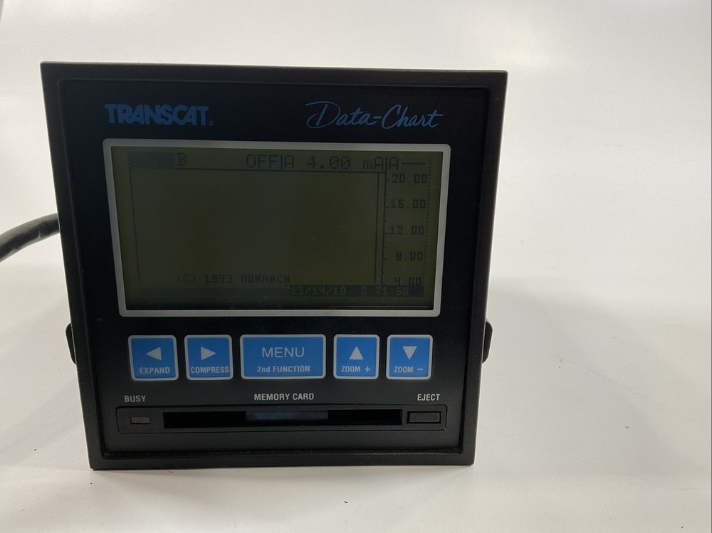 Transcat DC-1200 Data-Chart Recorder Panel Meter