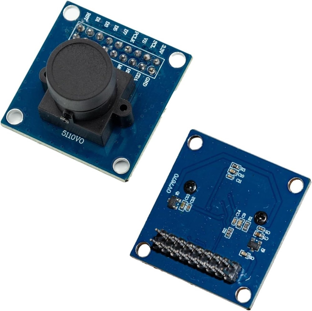 2PCS OV7670 Resolution 640x480 CMOS Camera Module with OV7670 Image Sensor 300KP