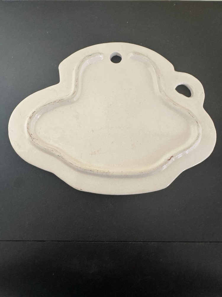 Ceramic Hanging Trivet - Pineapple Tea Cup And Plate