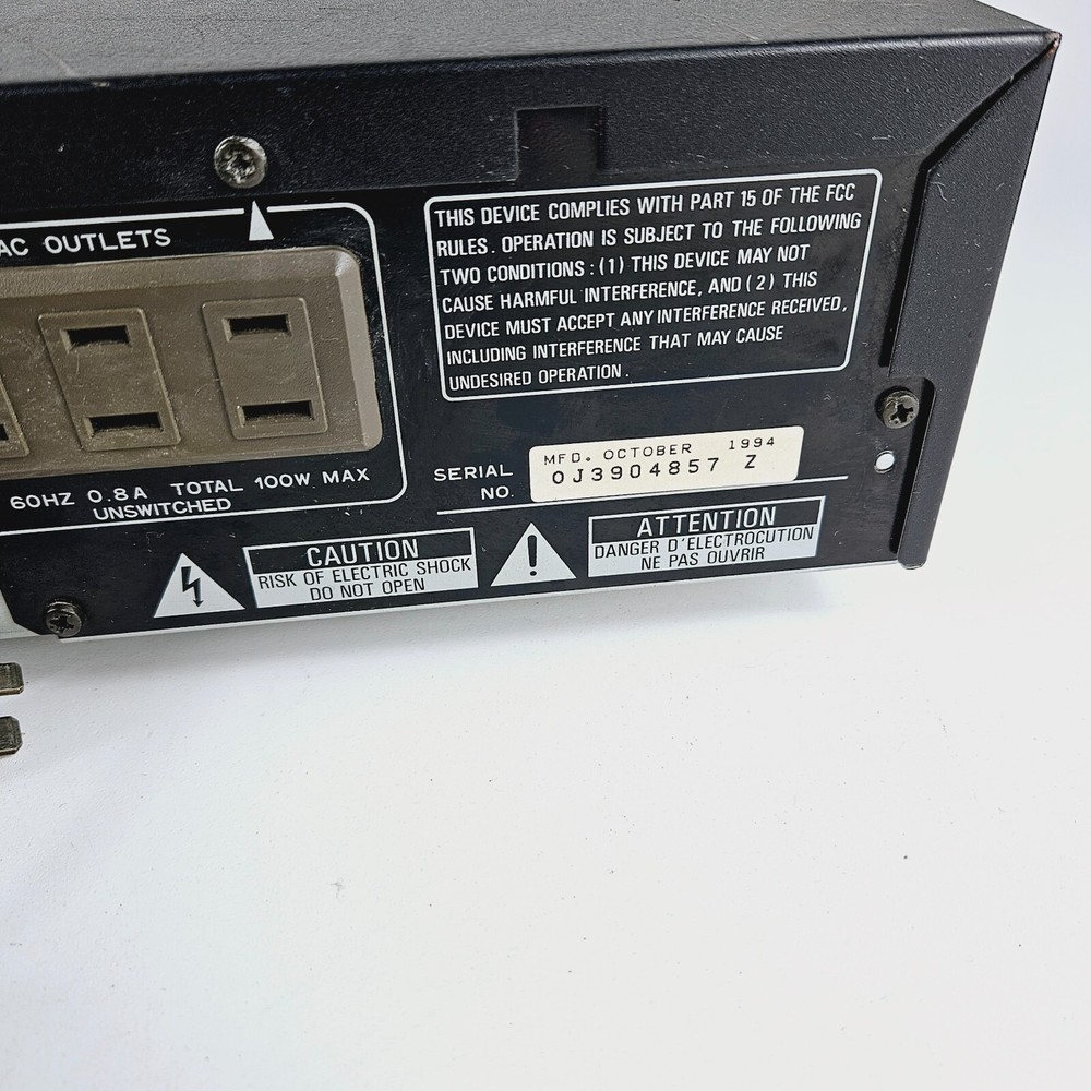 Pioneer PD-AP1 Compact Disc File System CD Controller w/ Remote Tested & Working