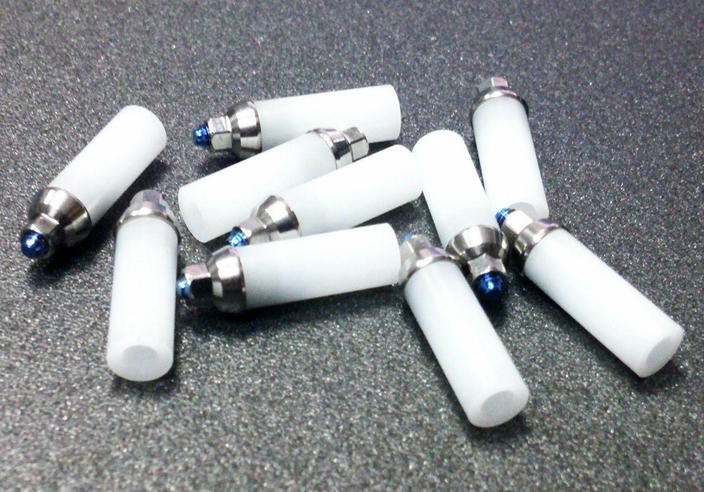 2X Dental UCLA Plastic Castable Abutment Titanium Base Int Hex screws Casting