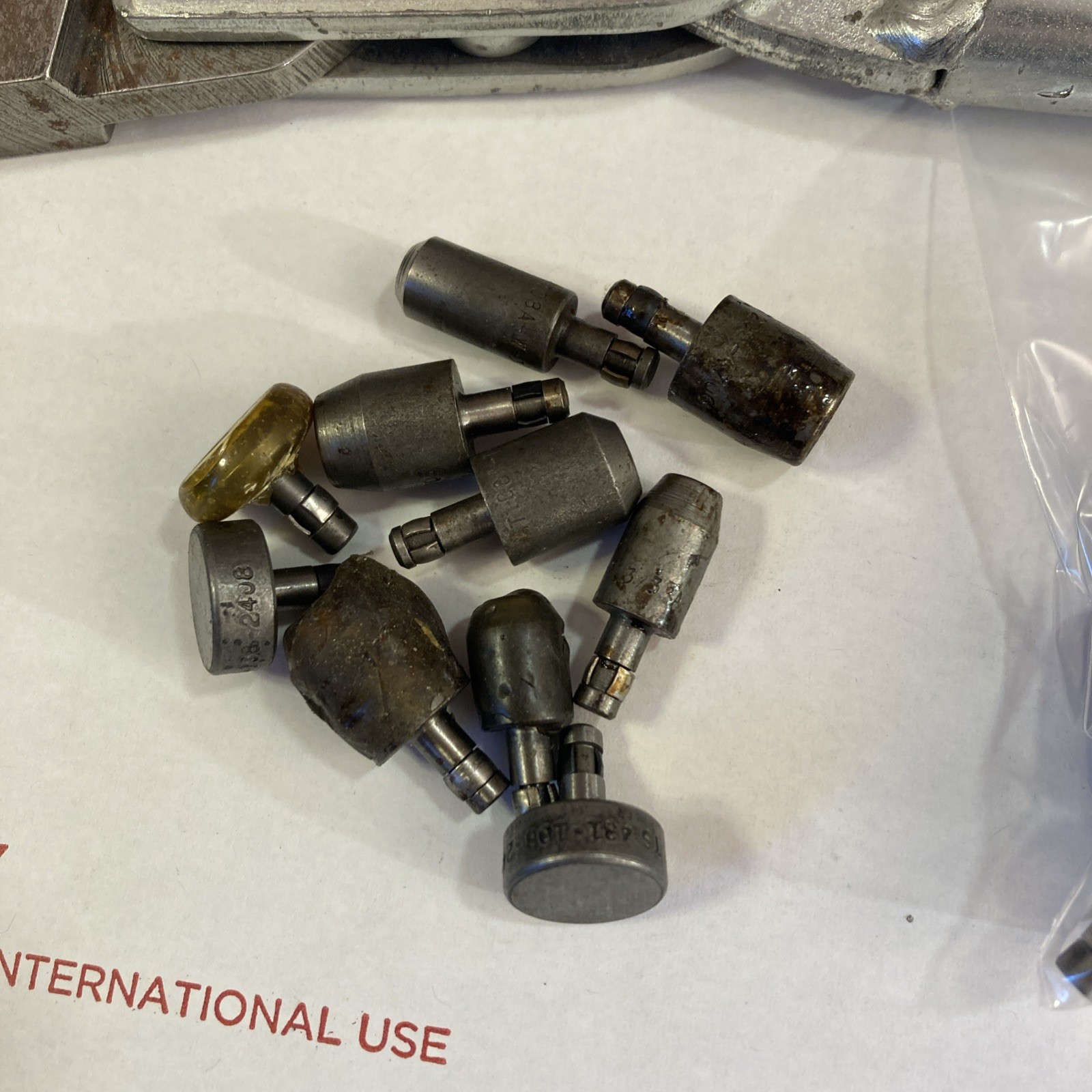 Belly Tank Race Car Hand Rivet Squeezer W/Die 3/16 Shank Aircraft Aviation Tool