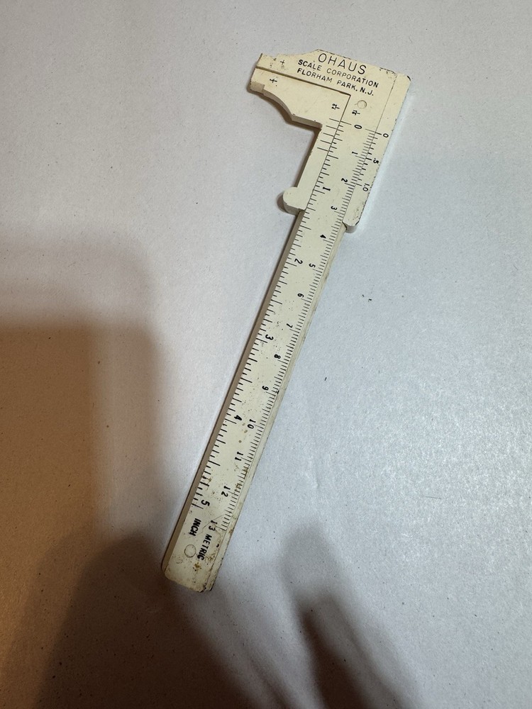 Vintage Plastic Ohaus Reloading Calipers
