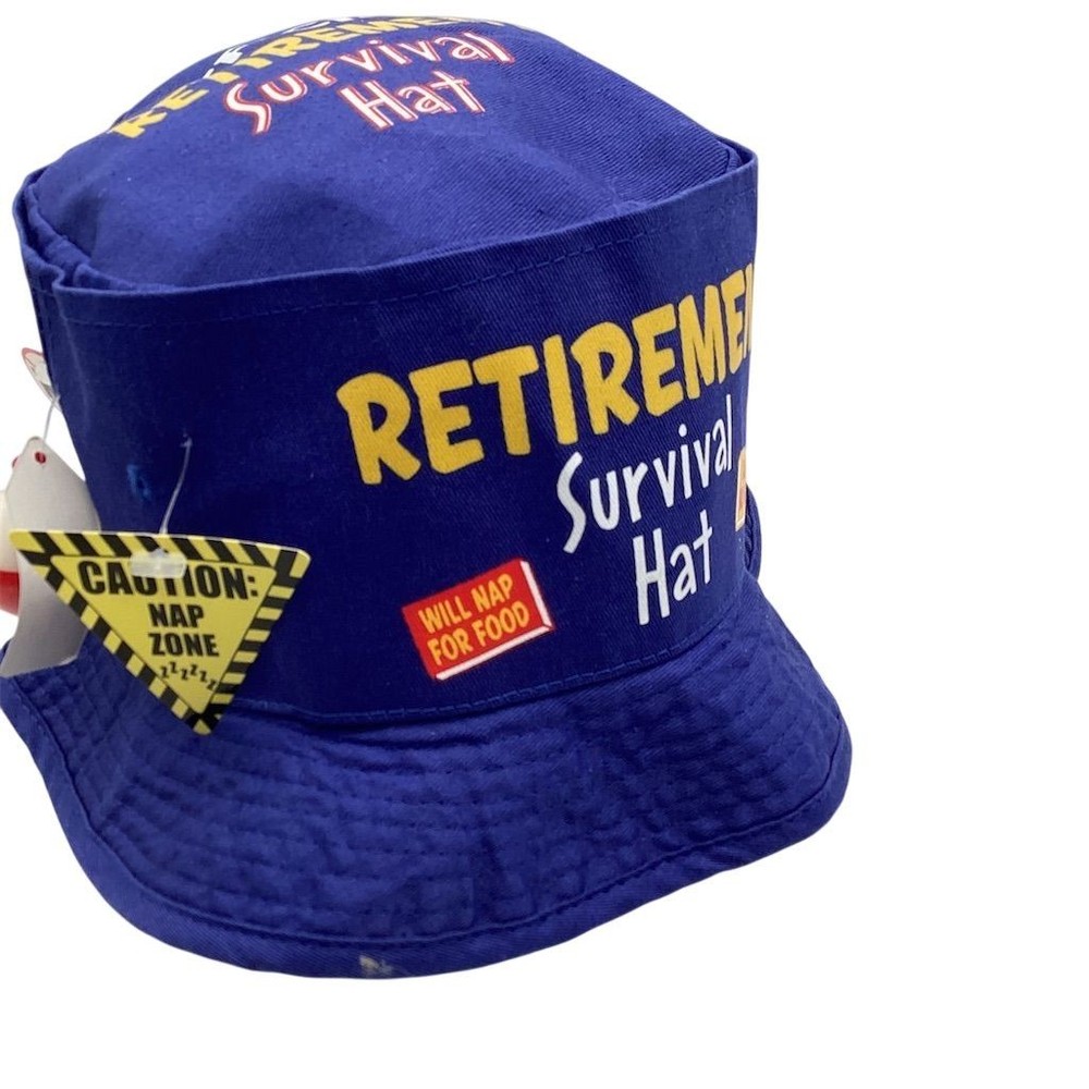 Retirement Survival Bucket Hat Fun