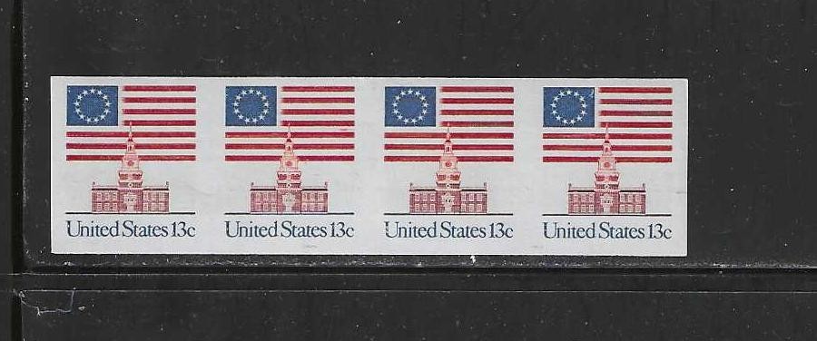 MAJOR ERROR IMPERFORATED U S STAMP TAKE A LQQK !
