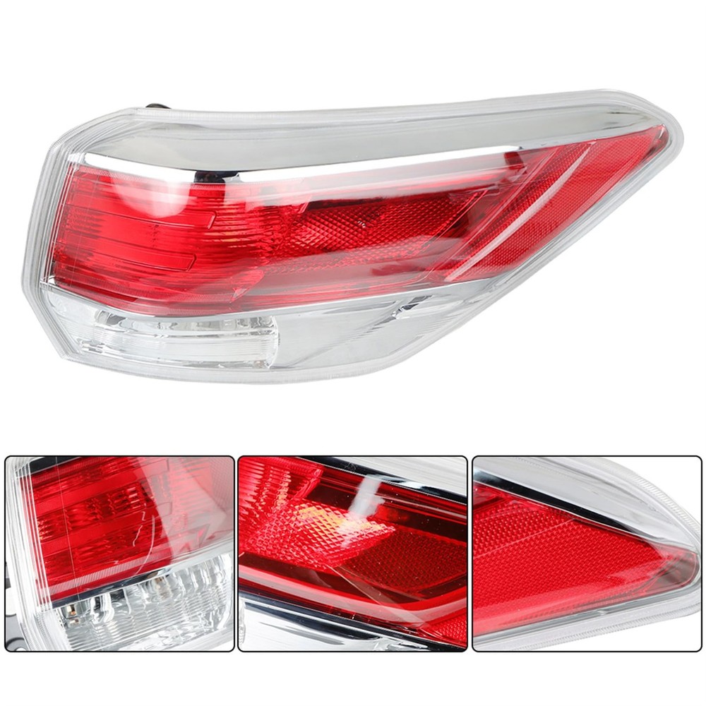 Outer Taillight Passenger Side for Highlander 2014-2016 81550-0E100