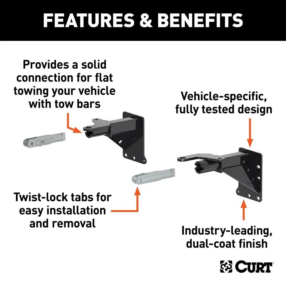 CURT 70103 Custom Tow Bar Base Plate