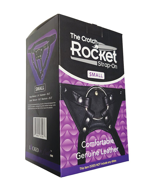 Locked In Lust Crotch Rocket Strap-on Small Black