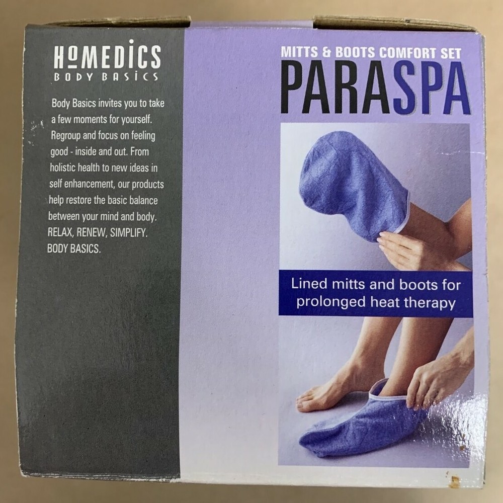 Homedics Body Basic Mitts & Boots Comfort Set for ParaSpa Model PAR-MTBT