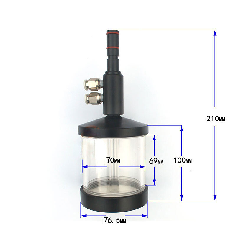 02 03 Manual Spray Gun Electrostatic Powder Experimental Cup