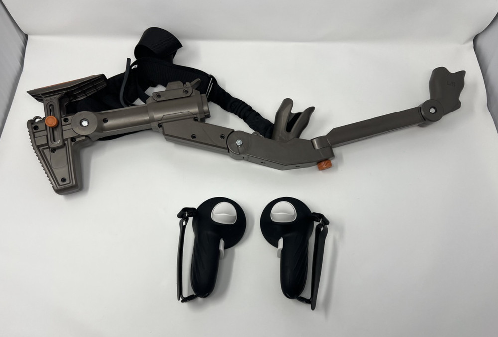 Meta Quest 3 3S Controller Pair L R No Drift Covers VR Gunstock Bundle