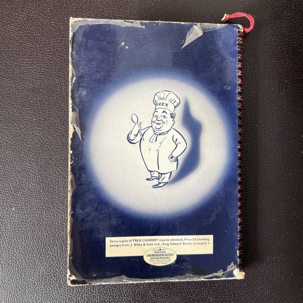 vintage Trex Cookery book