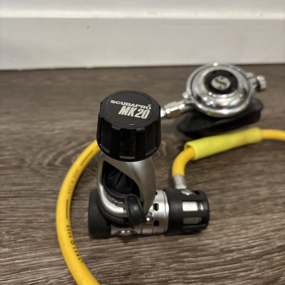 Scubapro MK20 Regulator High-Performance Diving Equipment + Regulator Setup