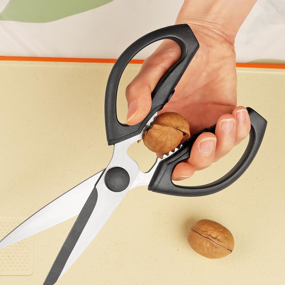 Frepxzlk Kitchen Scissors, Heavy Duty Kitchen Shears with Sharp Stainless Ste...