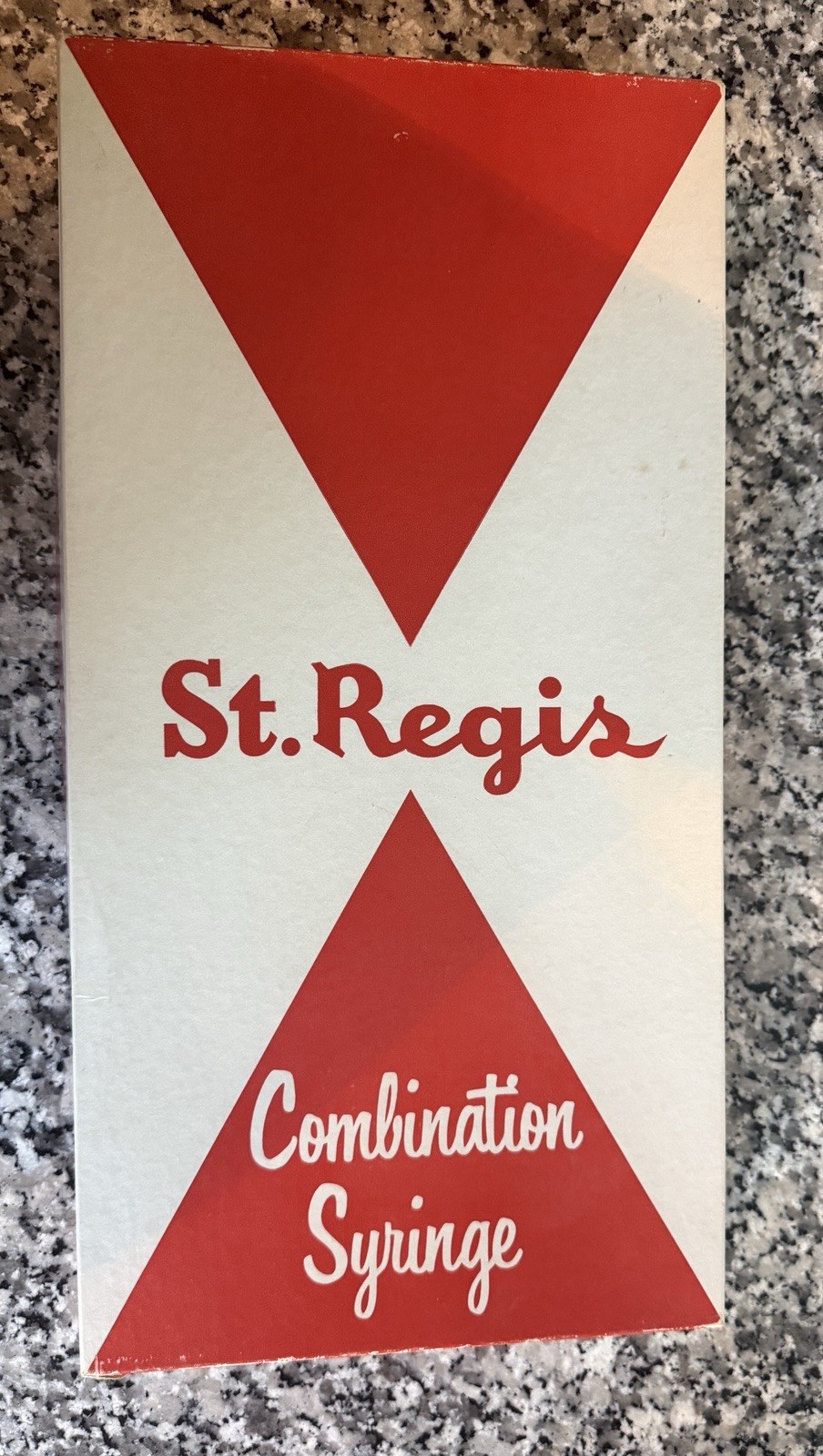 Vintage St. Regis Combination Syringe + Hot Water Bottle Enema Fountain Syringe