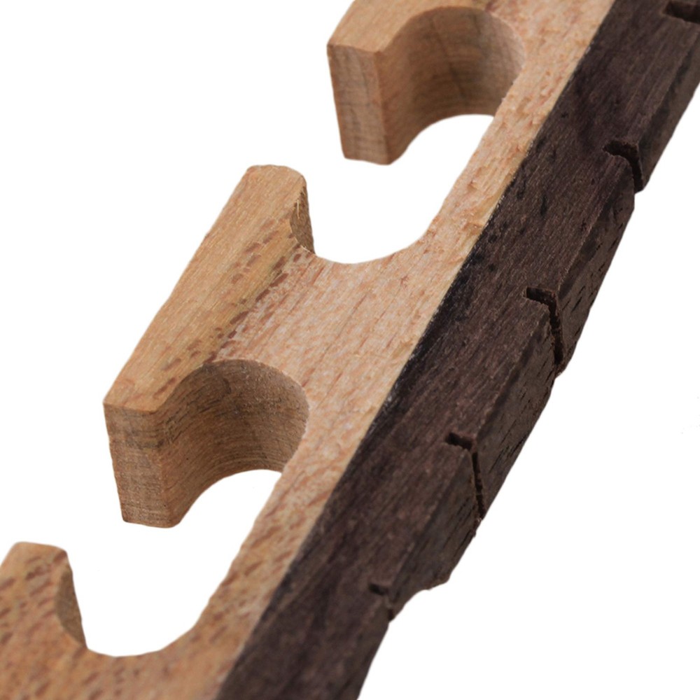 Maple Ebony Bridge 6 String Banjo Replacement